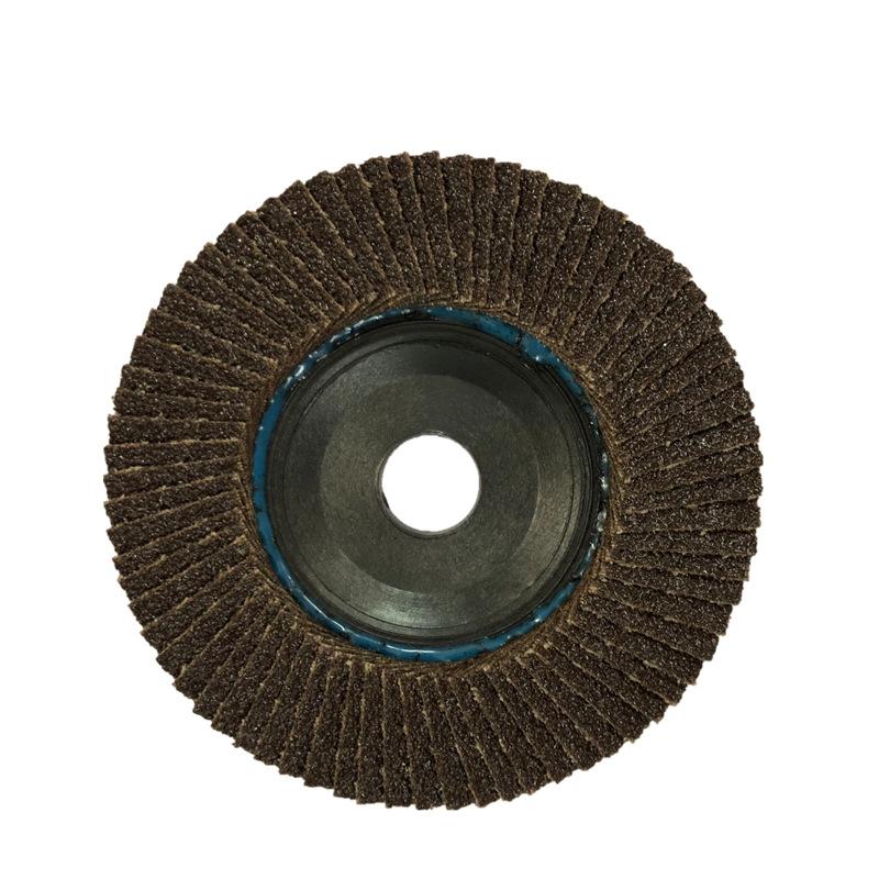 10 X Flap Discs 60/80 Grit Angle Grinder 4" (100mm) Flat Sanding Grinding