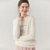 Fanzhen Women's Thickened Cashmere Knit Sweater