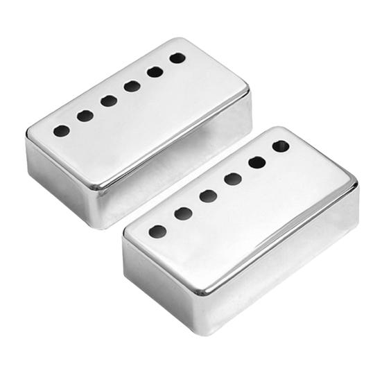 2Pcs Pickup Covers Musical 50/52mm Pole Spacing Brass Electric Guitar Humbucker Pickup Covers