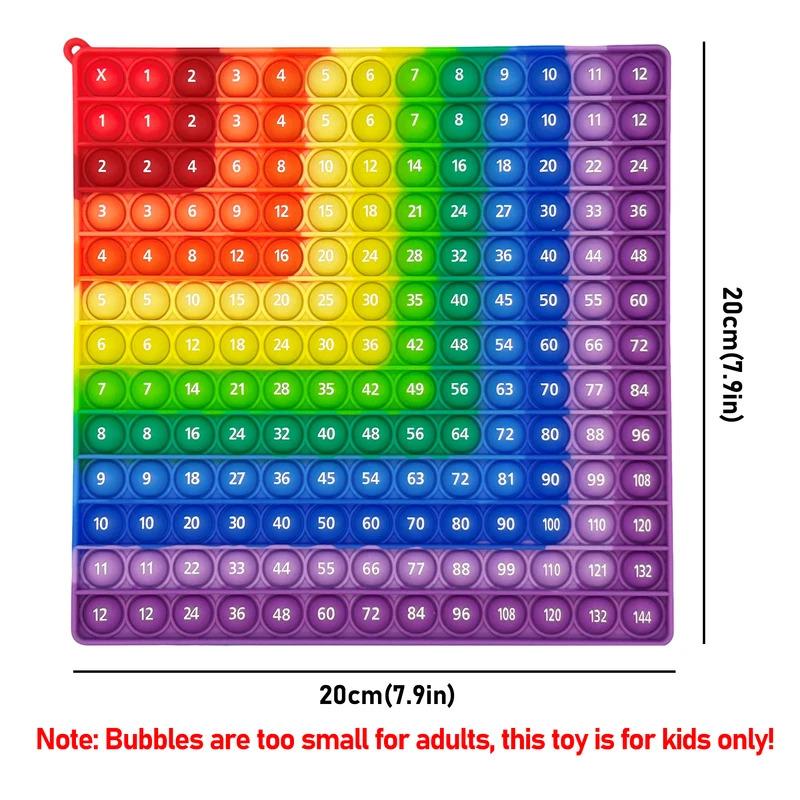 High-Quality 12X12 High-Quality Multiplication High-Quality Table High-Quality Push High-Quality Pop High-Quality Bubble High-Quality Pressure