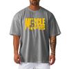 Muscleguys Oversized Loose Running T-Shirts Men Muscleguys Gym Fitness Sports Half Sleeve T Shirt Summer Mesh Quick Dry Breathable Clothing