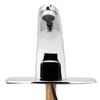 G1/2in Automatic Sensor Faucet Single Water Inlet Water Tap with Control Box for Home Use