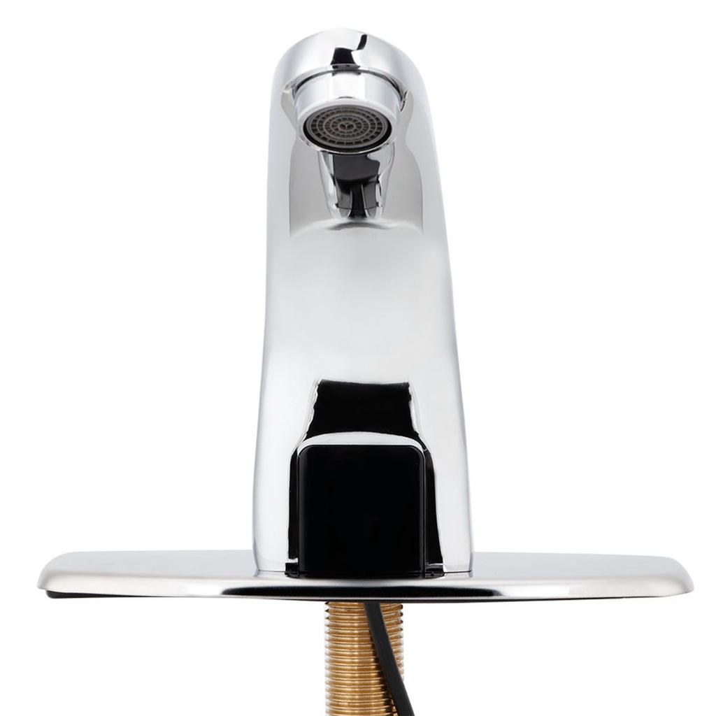 G1/2in Automatic Sensor Faucet Single Water Inlet Water Tap with Control Box for Home Use
