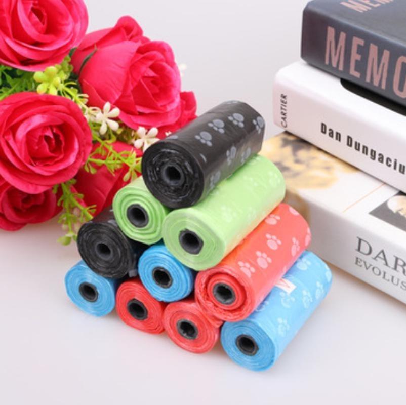 10Roll 150pcs Degradable Pet Waste Poop Bags Dog Cat Clean Up Refill Garbage Bag