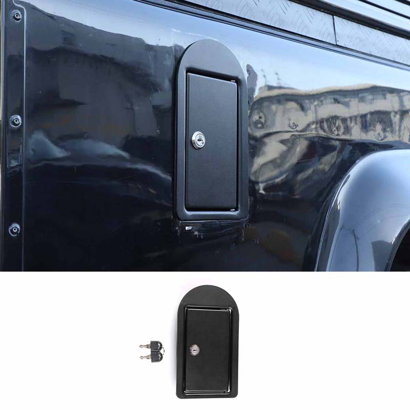 For Land Rover Defender 90 110 130 2004-2018 Locking Fuel Filler Cap With Keys - LR075664 LR032977