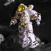 Piececool 3D Astronaut Puzzle Metal Puzzle Metal Nano Puzzle Assembly Required Glue Difficulty 6 Stars Suitable for Experienced Puzzles and Adults