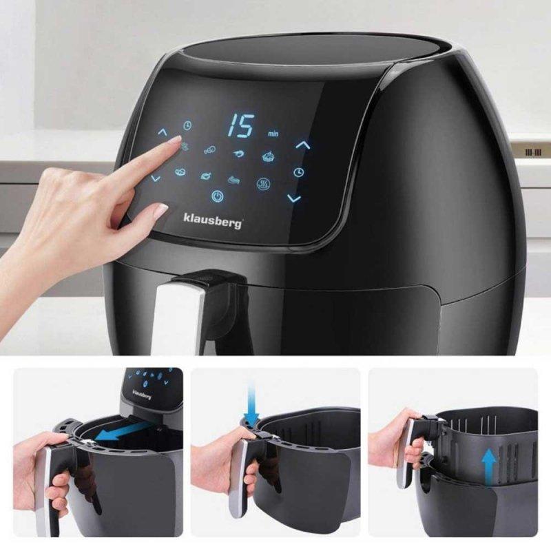 Oil-Free Air Fryer 1800W 7.7L Klausberg Kb-7495