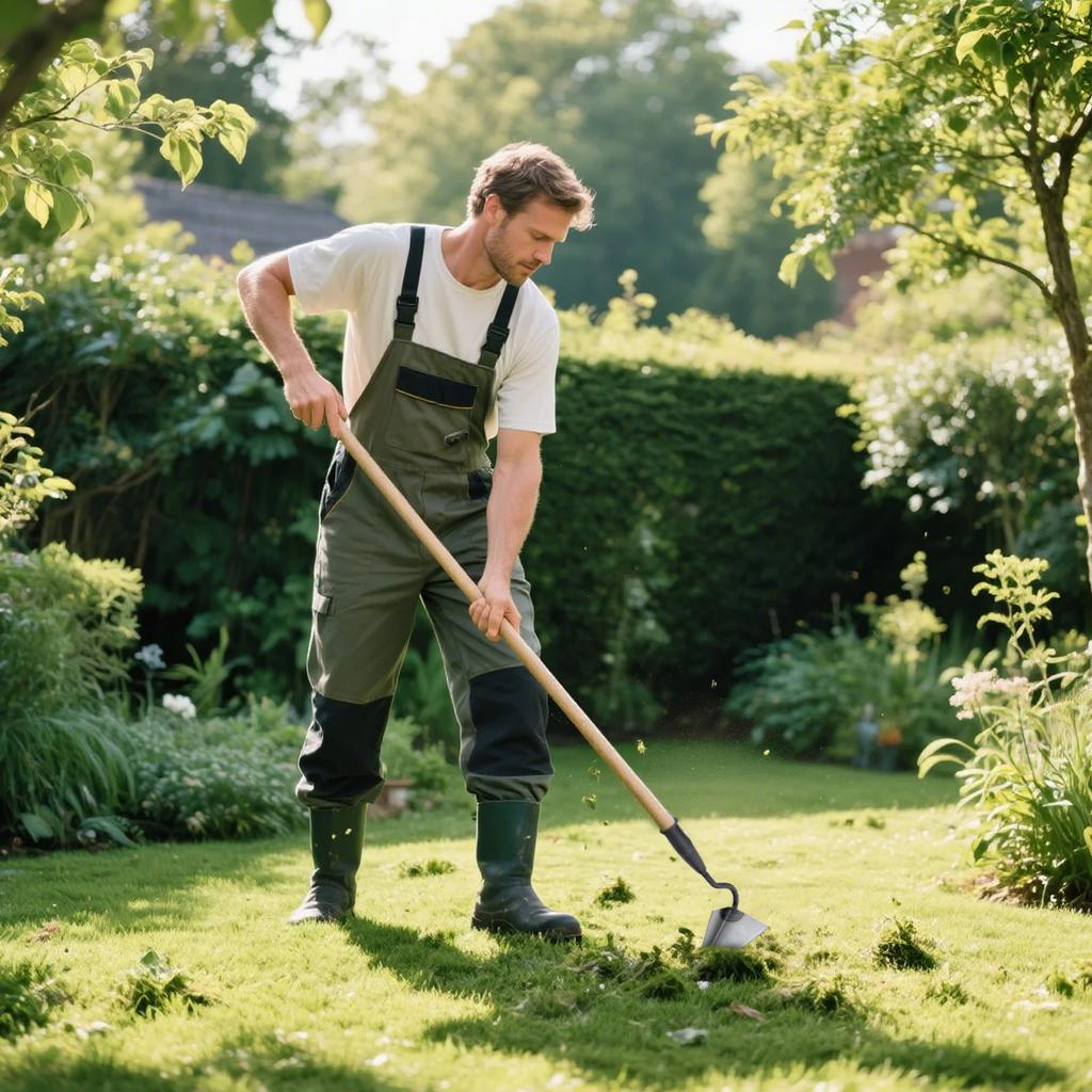 Zappa da Giardino, Zappa Digger in Acciaio Inossidabile, Zappa per Scavare Fossati, Zappa da Piantagione per Scavare, Diserbare, Tagliare e Allentare il Terreno