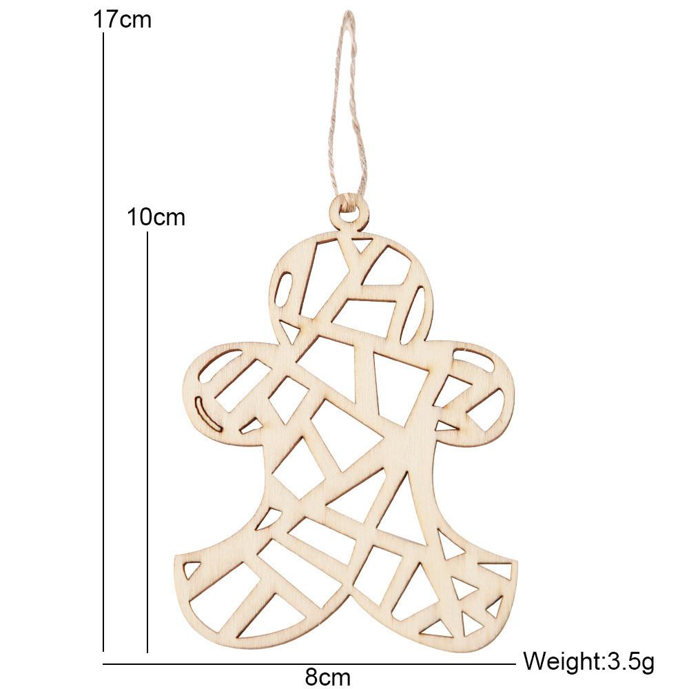 Wooden Christmas Whimsical Decorations Including Laser Cut Bells For A Joyful Celebration