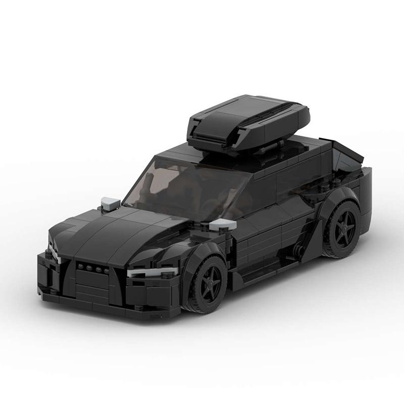 Oblek Thug Rs6 Sportovní auto Stavebnice Kombi Závodní auto Model Sestavitelná hračka Kompatibilní sada