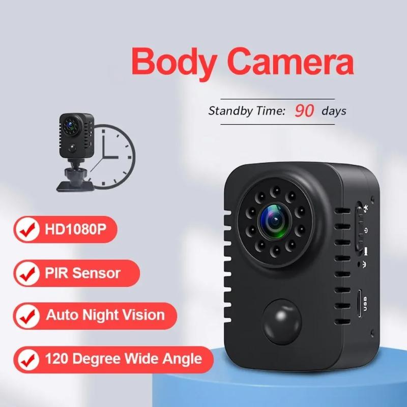 New Mini Body Camera 1080P Full HD Smart Security Pocket Night Vision Motion Detection Camera for Car Backup PIR Recorder