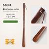 Japanese Style Solid Wood Long Handle Shoehorn