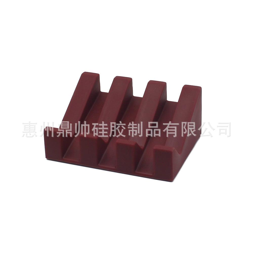 Silicone Soap Box Drain Soap Rack Diversion Soap Tray Punch-free Soap Mat Bathroom Shelf