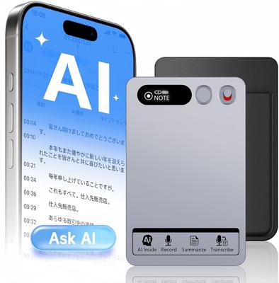 MEEKI Dyktafon AI z Automatycznym 64GB Zaawansowany LLM AI Głos Standardowy Głos Automatyczny Minuta Umysł 118 35 Godzin Ciągłego Bluetooth Kompatybilny