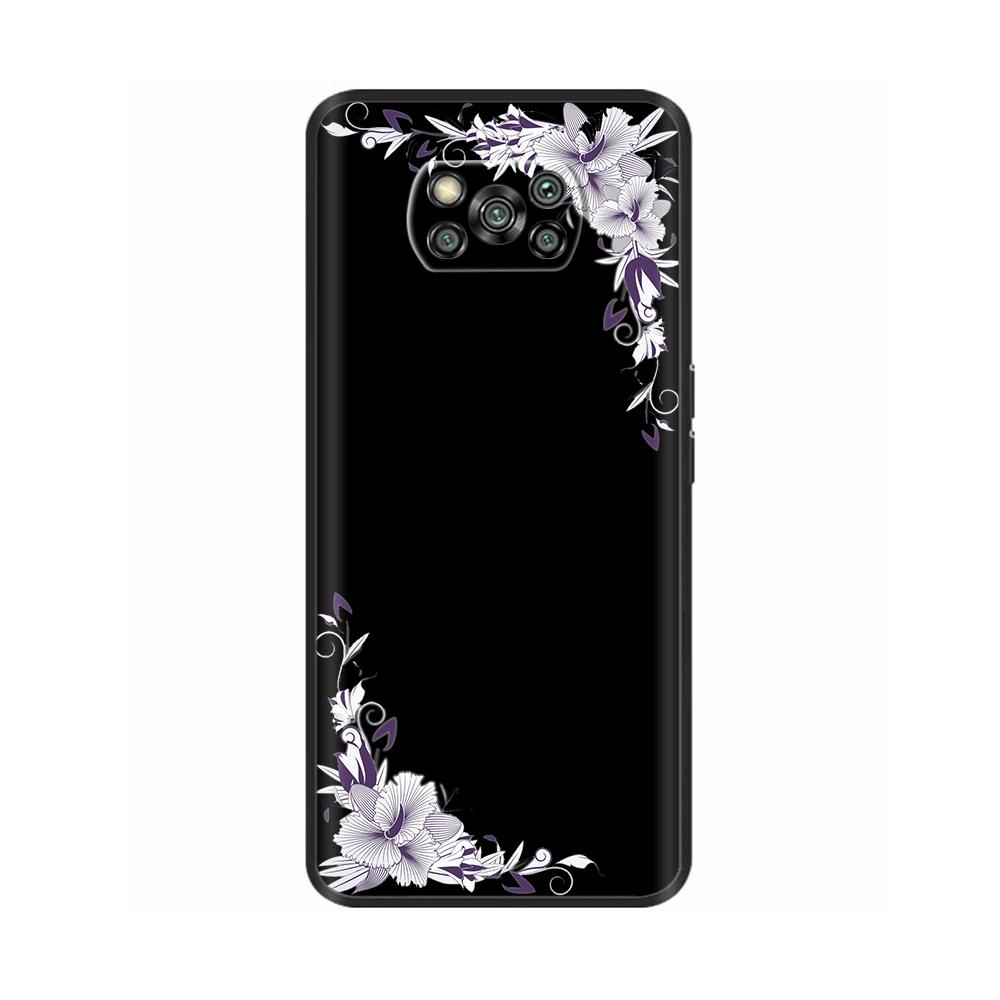 Cover For Xiaomi Poco X3 Pro Case Soft Silicon Black Phone Casse for Poco X3 NFC Case for Poco X 3 NFC PocoX3 Pro TPU Capa Funda