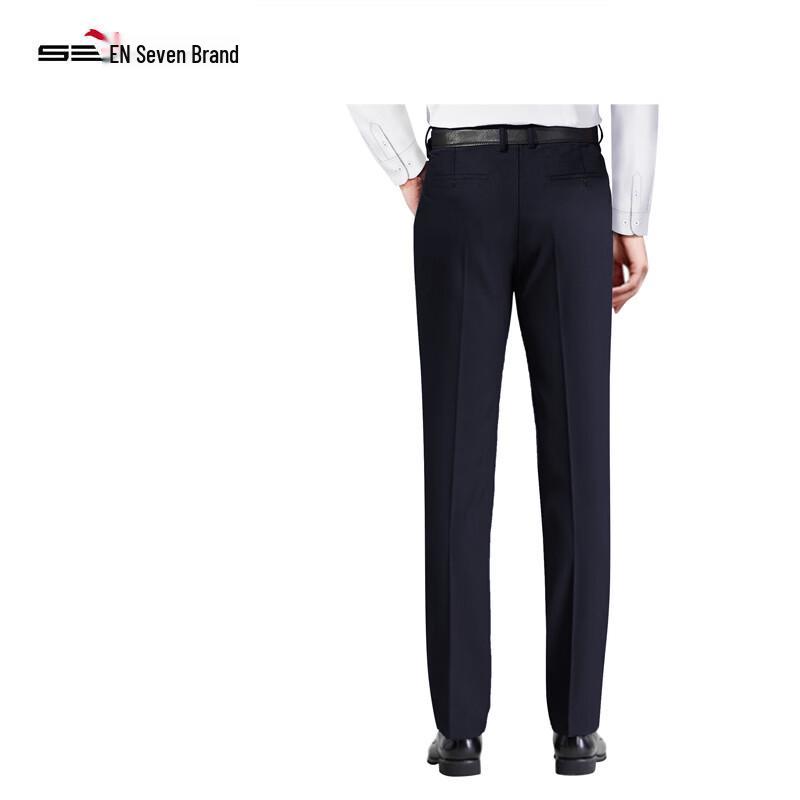 Seven Brand Men's Business Casual Straight-Leg Suit Pants