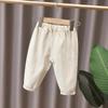 Boys' Spring 2022 Casual Korean Cotton Pants for Small & Medium Children
