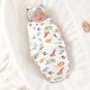 Pure Cotton Newborn Anti-Startle Swaddle & Blanket Set - Spring/Summer Baby Wrap