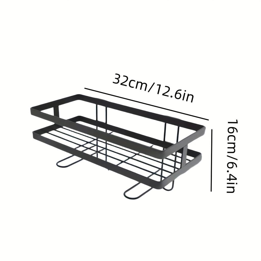 1pcs Bathroom Over The Toilet Storage Shelf Bathroom Storage Organizer with Toilet Paper Holder Toilet Top Shelf Space Saver