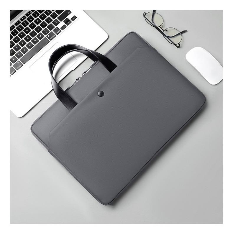 

Laptop Bag for 15.6 Inch Laptop Laptop Bag 14 /15.6 Artificial Leather XL729 14 inch (no shoulder strap) темно-серого