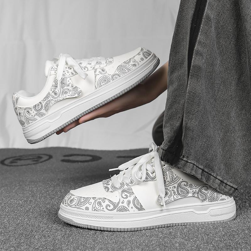 

Korean Style Fashionable Presbyopia Casual Sports Shoes Mens Low Cut Design Mens Skateboarding Shoes Thick Soled Sports Shoes 39