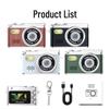 Retro Thumb Small HD CCD Digital Camera for Students: Portable Photo & Video Recorder