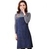 Antifouling Anti-oil Women Restaurant Kitchen Accessories Burp Cloth Bib Denim Apron Cleaning Tool