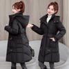 New Product, Winter, Korean Version, Women's, Medium Length, Down and Cotton Jacket, Slimming, Fashionable, Winter Cotton Jacket, Thick Coat