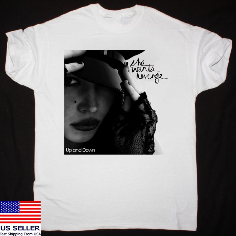 She Wants Revenge - Up and Down Cotton T shirt  Unisex T-Shirt XXXL