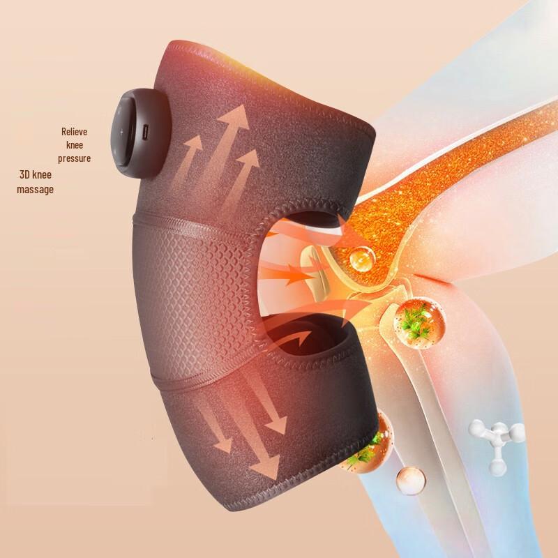 Smart Heated Vibration Knee Massager