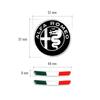 Alfa Romeo Italian Car Seal Sticker Car Accessories Kit Logo