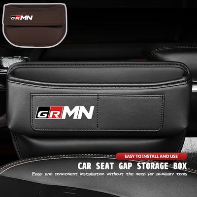Car Seat Crevice Gap Storage Box Organizer Card Phone Holder Pocket For GR MN Corolla Yaris Aygo Prius RAV4 Crown CHR