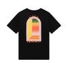 Casablanca Gradient L'Arche T-shirt Black - Authentic - New Unisex T-Shirt