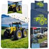 Youth Bedding 160X200 Glow In The Dark Tractor Farm Countryside