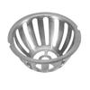 2PCS Round Shape Floor Drain Cover Stainless Steel Ground Drain Strainer Storm Drain Filter  Yard