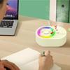 Room Humidifier Record Bedroom Humidifier Room Fragrance Diffuser 2 Mist Mode Rechargeable Quiet Cool Gadgets Colorful Ambient