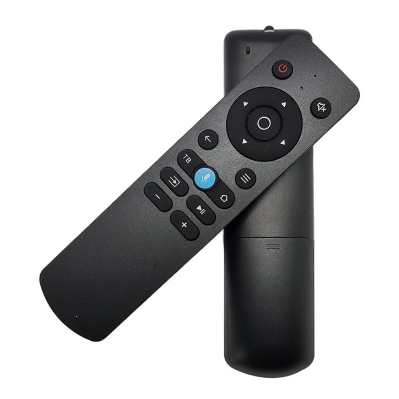 ABS TV-Fernbedienungen Sprachaktivierte Befehle Ergonomisches Layout Kunststoffstruktur Geeignet für nahtlose Bedienung