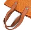 HERMES Amedaba PM Tote Bag Hand Bag Leather/Canvas Orange