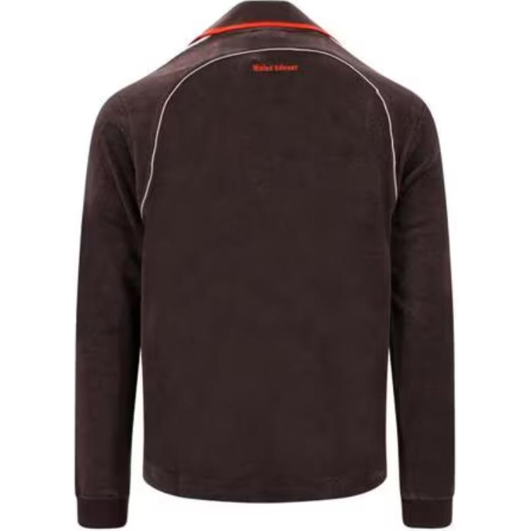 Adidas X Wales Bonner Long Sleeve Towel Shirt Brown Men Tops IB3251