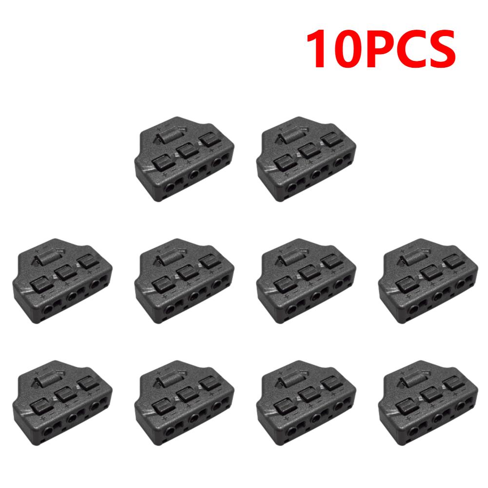 5-20Pcs Port Sharing Box 3/6 Ports Distribution Railway Train Layout Parallel Connector Line Connection Terminal Splitter Parts