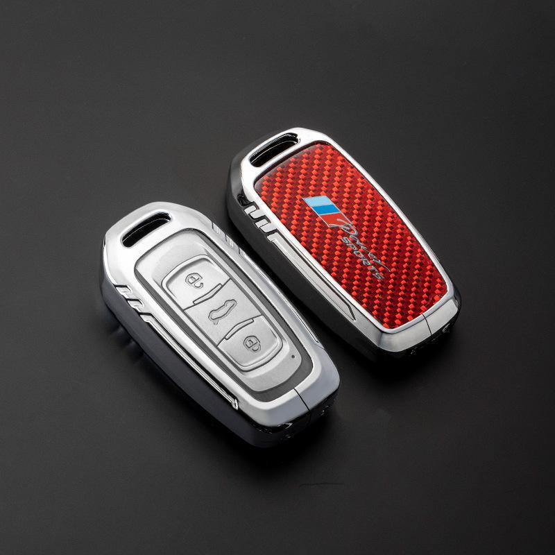 

Высококачественный кулон для автомобиля и чехол для ключа из настоящего углеродного волокна для Geely Xingyue L, Binyue, Dihao Individual OPP bags