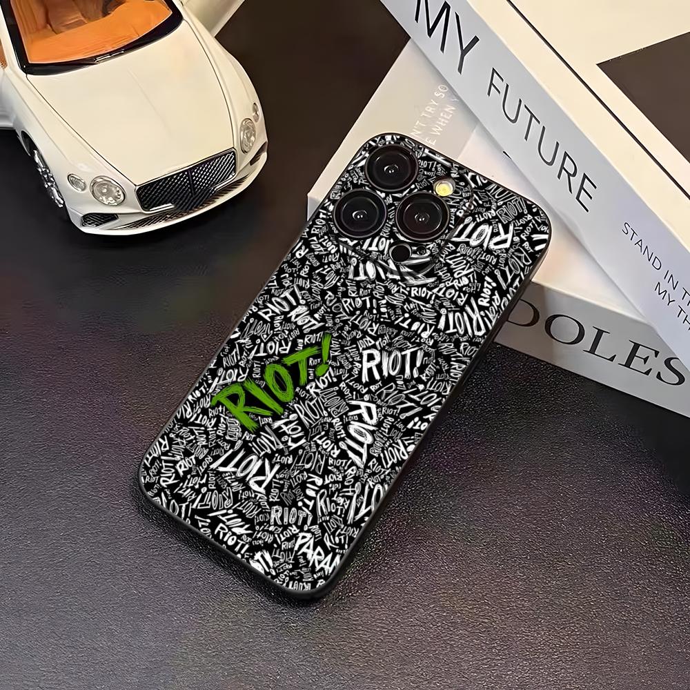 COOL Paramore Phone Case For 16 Pro Max Iphone 17 Pro Max 14 15 Plus 12 13 11 Pro Xr X Xs SE Back Cover