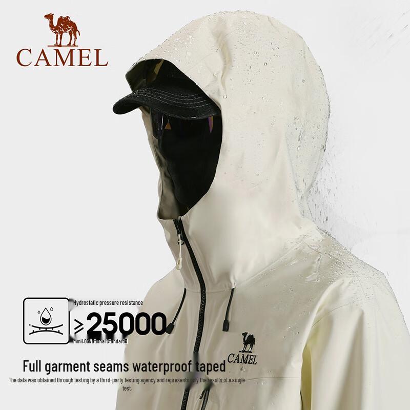 CAMEL Unisex Windproof Waterproof Outdoor Hardshell Jacket O009