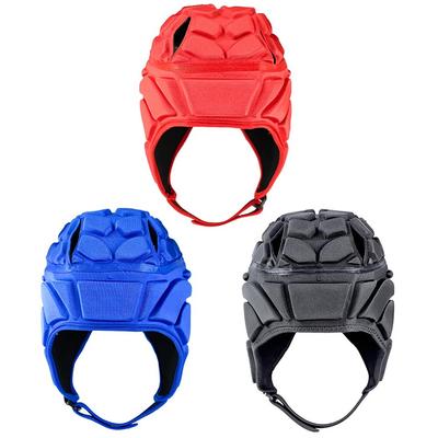 Rugby Helmet Headgear Cap Hockey Head Protector Protect Hat Baseball Skateboard Padded Hat Cap Adjustable For Men Women