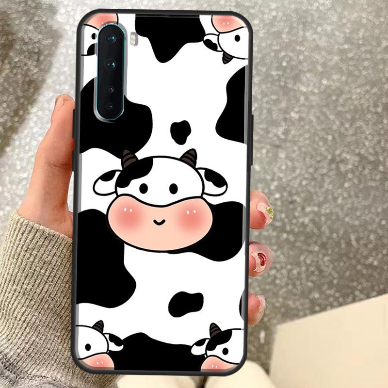 Dairy Cattle Cow Speckle Case For OnePlus 13T 10T 8T 10 Pro 15 13 12 11 15R 13R 12R Nord CE 5 2 3 4 Lite N20 N30 Coque
