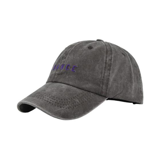 Unisex-Baseballkappe, Stickerei, verwaschen, Used-Look, lange Krempe, verstellbares Loch für Pferdeschwanz, UV-Schutz, Sonnenschutz, leichte Schirmmütze für Erwachsene im Freien