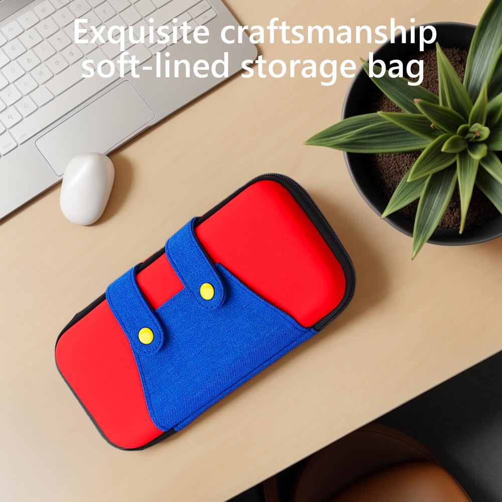 For Nintendo Switch 2 Carrying Case Portable Bag with 10 Game Holders Hard Shell Travel Carry Pouch for Switch 2 Accessories