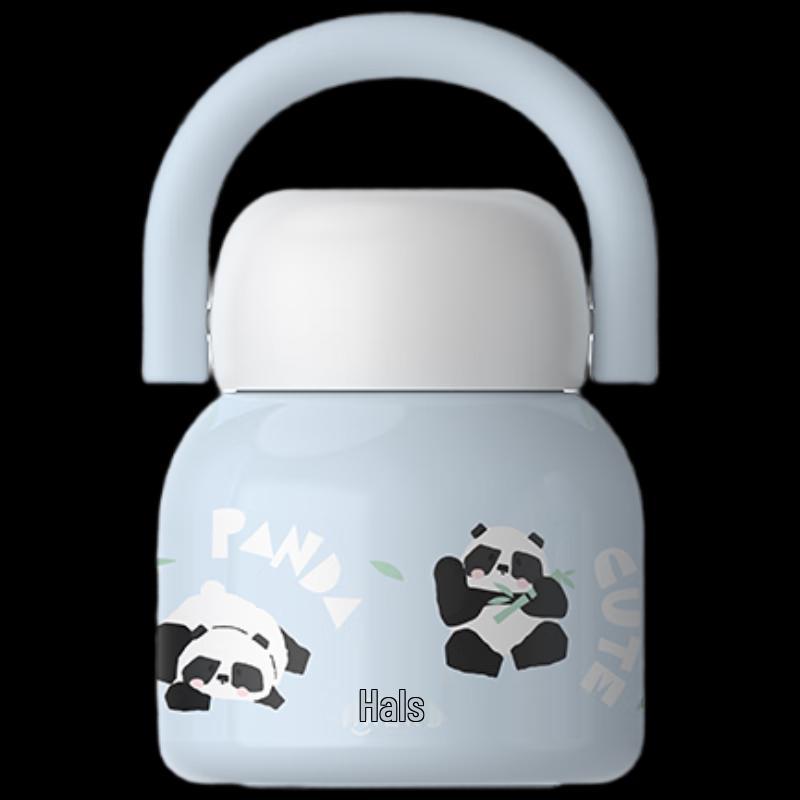 HAERS Vibrant Panda Vacuum Food Jar