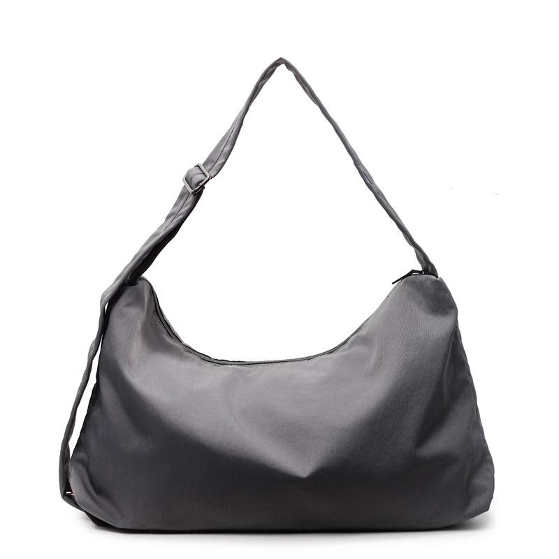 

Однотонная сумка женская сумка сумка через плечо сумка под мышкой серый