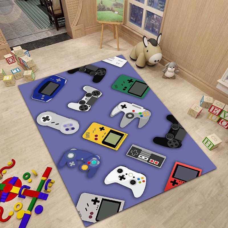 

Bedroom Carpet Game Controller Printed Floor Mat Computer Room Living Room Non Slip Rug Home Decoration 40x60cm